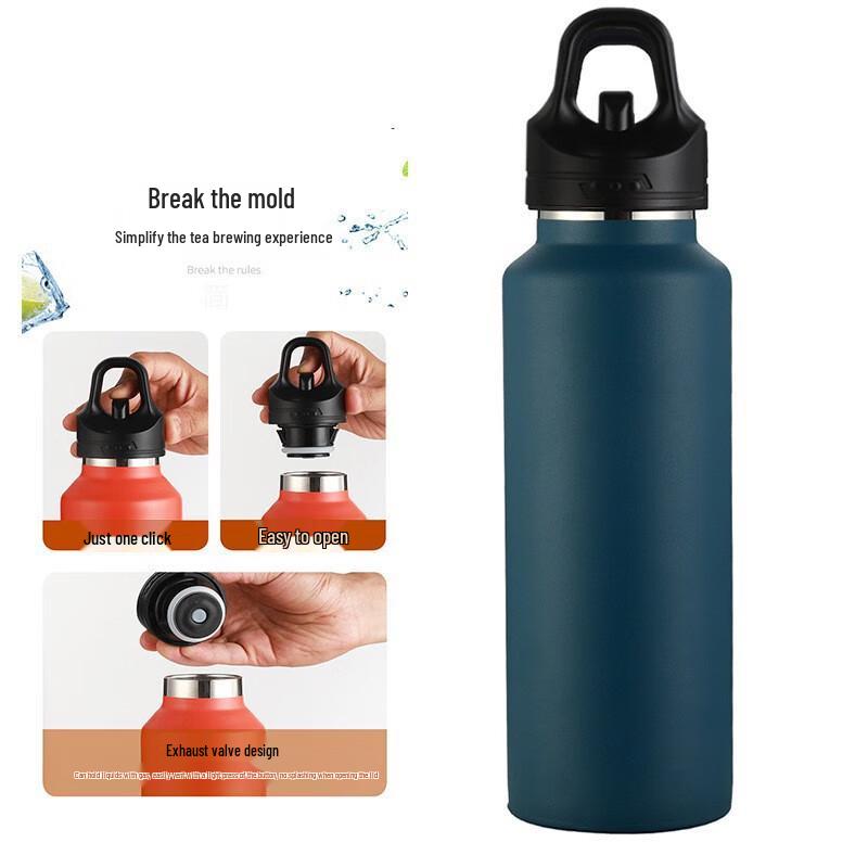

Tingle YJ87 316 Stainless Steel One-Finger Open Insulated Bottle