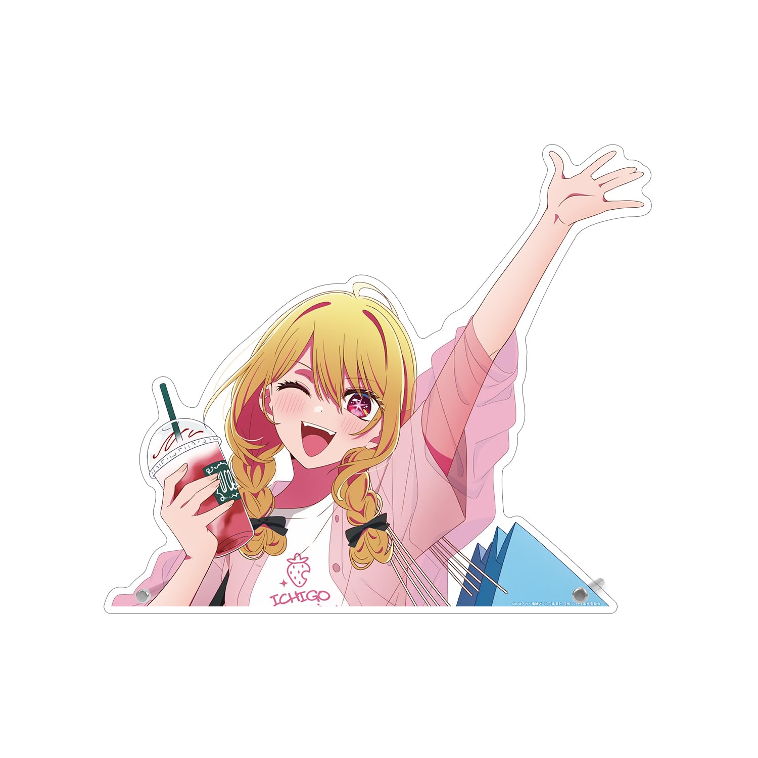 

нет нет Оригинальная иллюстрация Руби Шопинг Очень большая акриловая панель [Оши Ко] [Оши Ко] Вер. Высечка