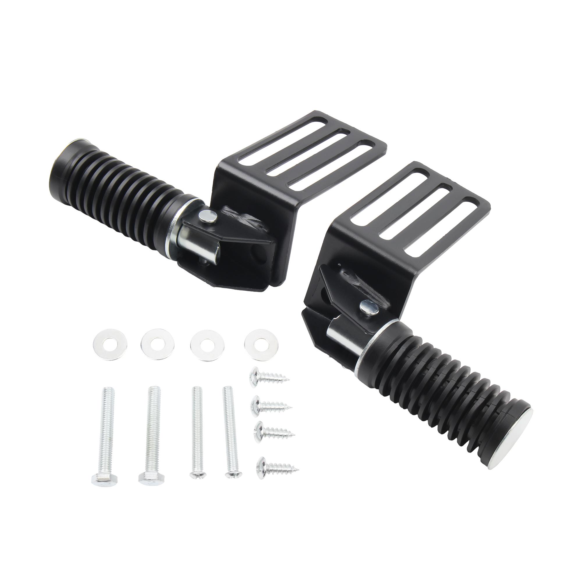 for Suzuki Motorcycle Front Footrest Foldable Foot Pegs Aluminum Anti-slip Pedal Scooter Electric Vehicle Aluminum Modified Part