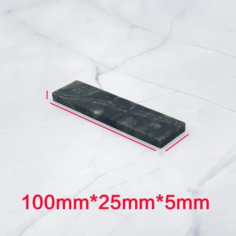 Piatră de ascuțit Achat Verde Natural Piatră de ascuțit Granulație Fină Măcinare Lustruire Bar de ras Ascuțitor cuțit de bucătărie Unealtă de honuit 10000 Granulație