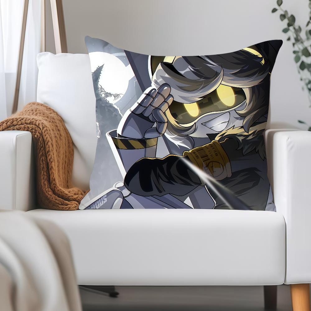 Anime M-murder D-drones Pillow Case Applicable Space For Guest Rooms Interiors Cars Office House Decoration
