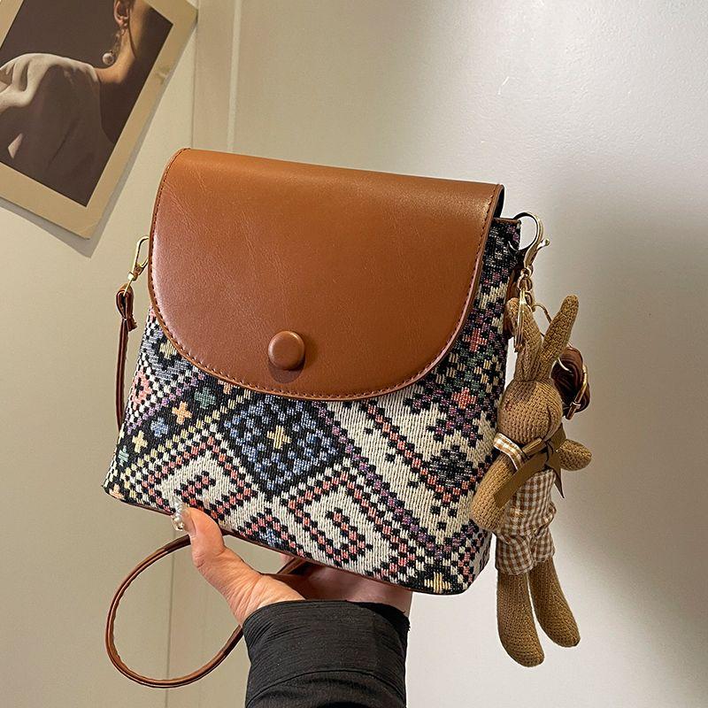 Ethnic Style Sub Bag for Women Mobile Phone Crossbody Bag for Women Shoulder Bag