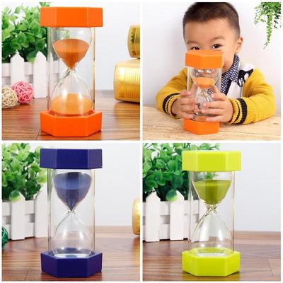5/10/15/20/30min Kleurrijk Zandloper Zandklok Keuken Timer Benodigdheden Huisdecoratie Ambachten Decoratie Kinder Spel Cadeau