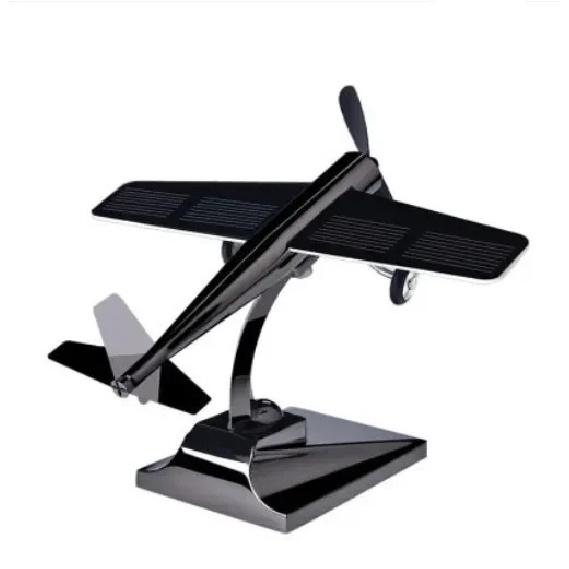 Wind-Solar Hybrid Plane Model - Dual-Power Experiment with Charging Battery & LED Lights (Science Class Project for Teens 6+)