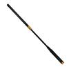Aluminum Billiards Pool Cues Extension Rod Telescopic Stretch Snooker Accessories(Golden Black )