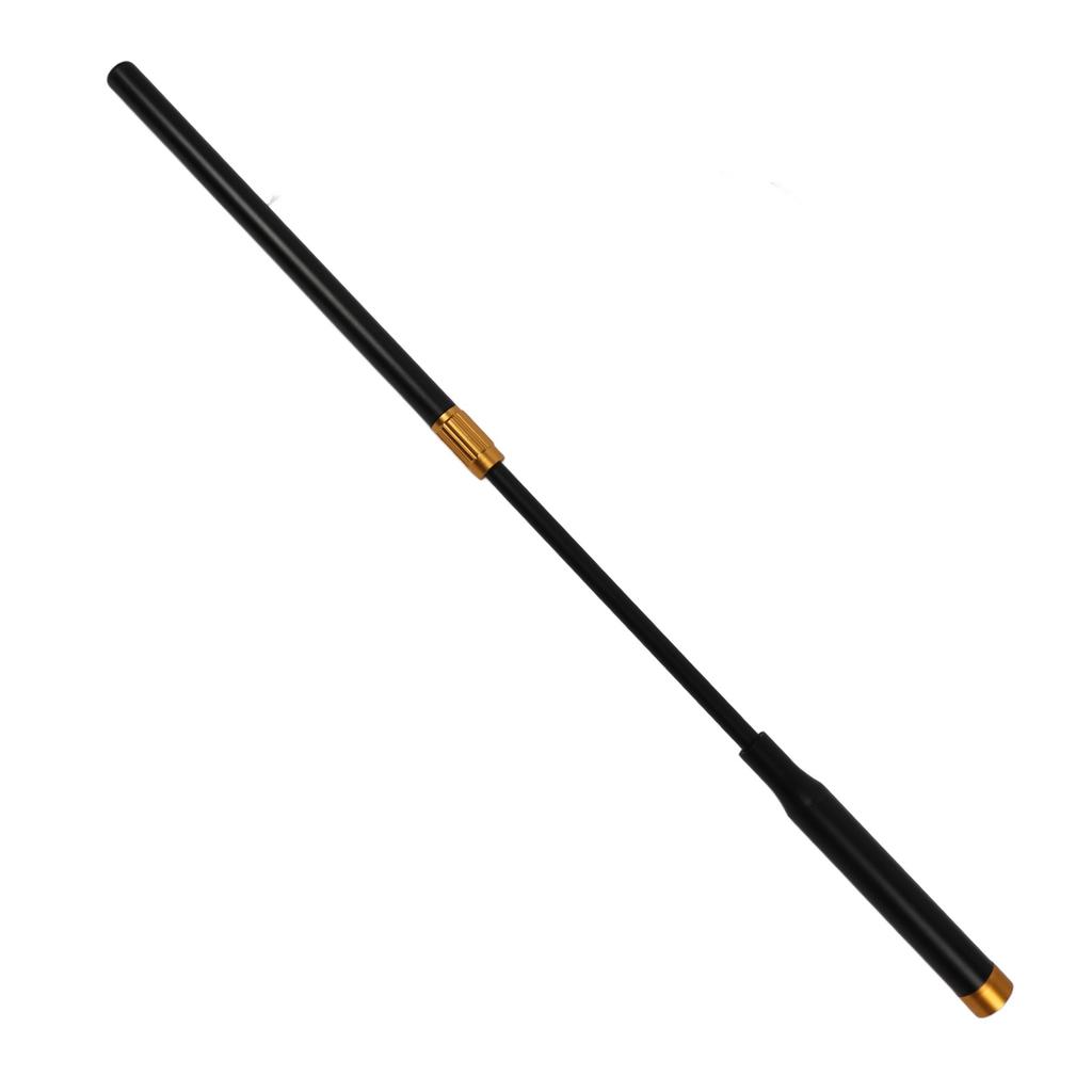 Aluminum Billiards Pool Cues Extension Rod Telescopic Stretch Snooker Accessories(Golden Black )