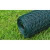 Vidaxl Ogrodzenie Z Siatki, Pokryte Pvc, 25X0,5 M, Zielone