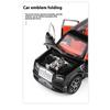 1/24 Rolls-Royce Cullinan Automobile Model Metal Die Cast Simulation Sound Light Boy Birthday Gift Ornament Halloween Toys