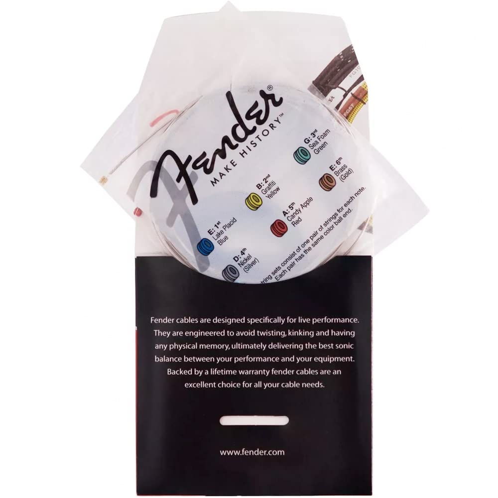 Fender Acoustic Guitar Strings Bronze Acoustic Ball 70XL 80/20 Strings, End, .010-.048