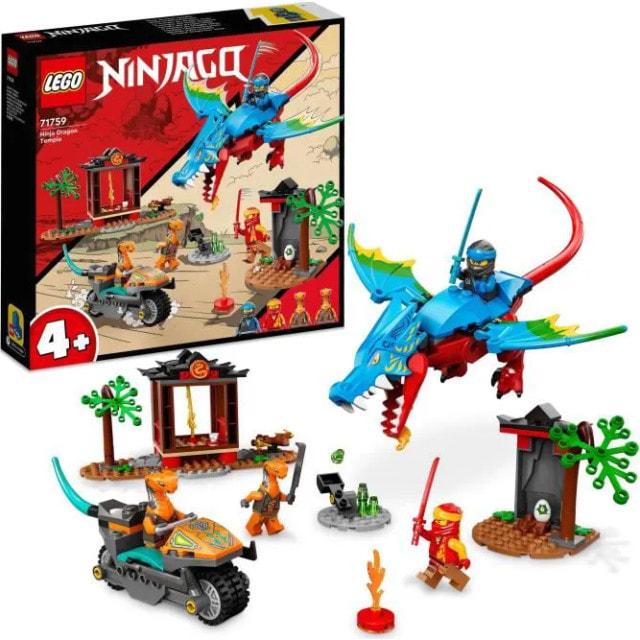 

LEGO NINJAGO 71759 Tempel des Drachen Ninja Набор игрушек и минифигурок с Motorrad