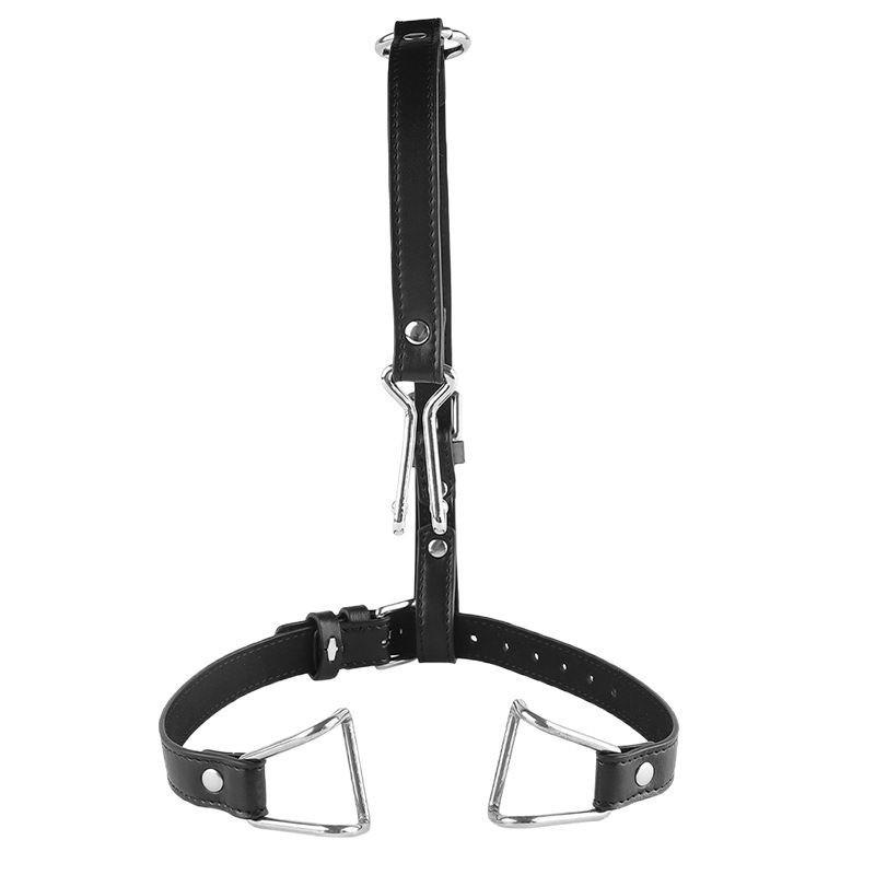 SM Erotic Mouth and Nose Hook Gag for Master-Slave Play