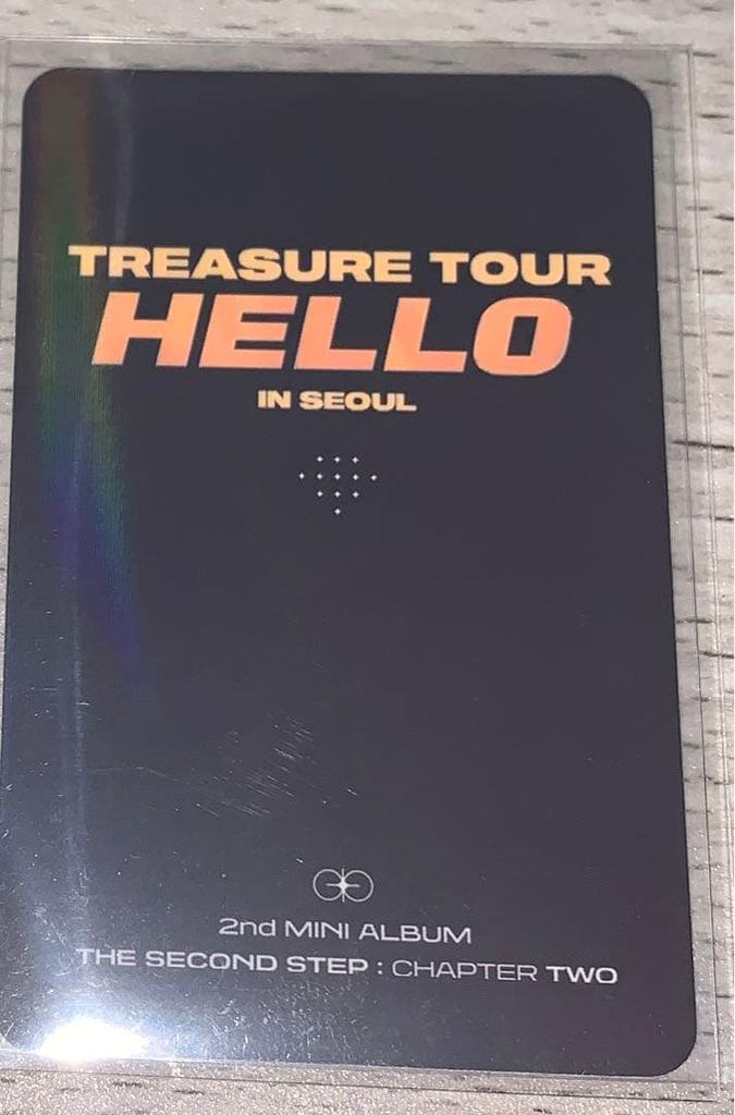 [USED] Treasure Seoul Concert Venue Limited Purchaser Bonus Random Trading Card Asahi
