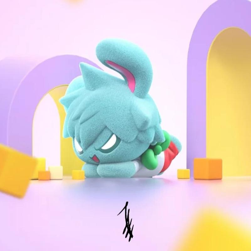 Original Alien Stage Rabbit Series Blind Box Till Ivan Mizi Sua Hyuna Mystery Box Figure Desk Decor Collection Birthday Kid Gift