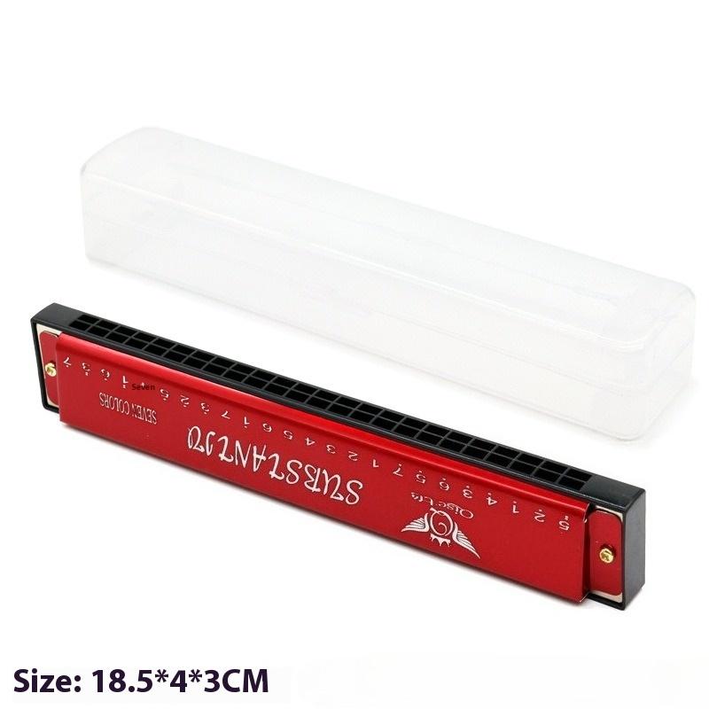 

Children s Harmonica, Wooden Musical Instrument Toy for Kids, 16 Holes Beginner Blow Organ, Educational Montessori Gift for Baby