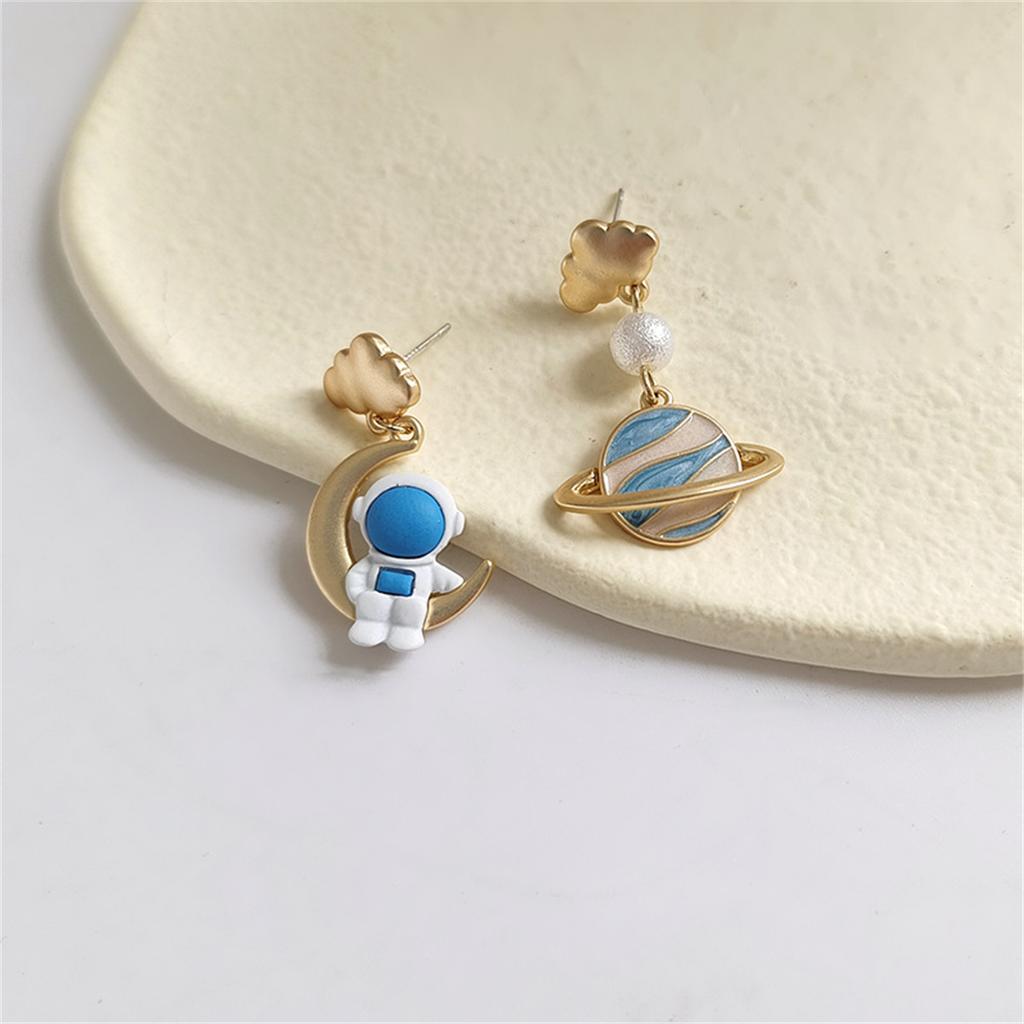 2025 New Fashion Cute Asymmetric Cloud Rain Earrings For Women Korean Crystal Long Chain Tassel Earrings Party Jewelry Brincos