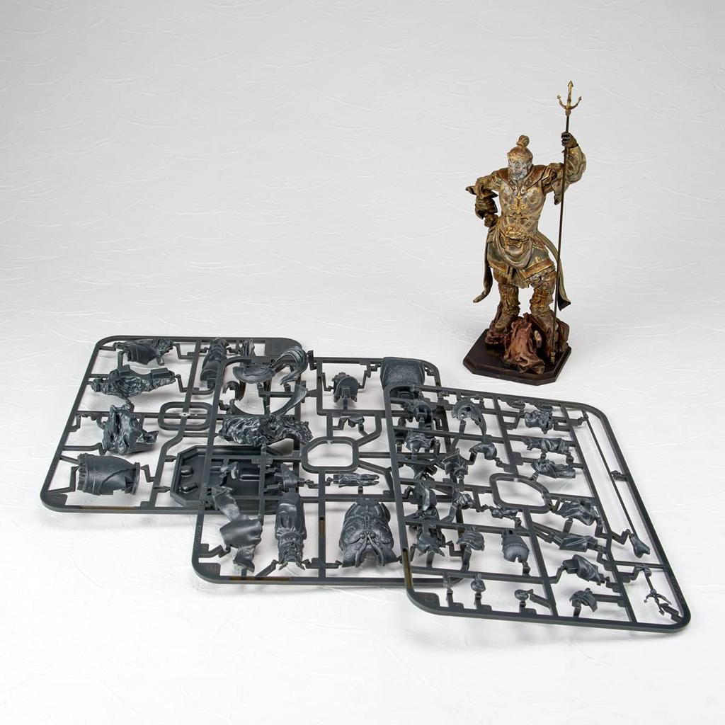 Kaiyodo Art Pla ART PLA Statue of the Four Heavenly Height Plastic Model Kit AP013 Kings, Hiromokuten, approx. 160mm, Non-scale, Unpainted,