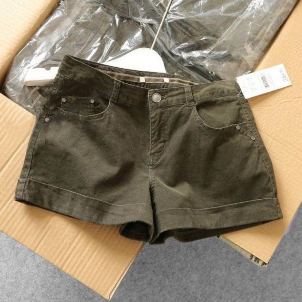 

Толстые Мм Американские Ретро Милитари Зеленые Закатанные Шорты Широкие Брюки Большой Размер Летние Свободные Приталенные Повседневные Рабочая Одежда Горячие Шорты Тренд S армия зеленый