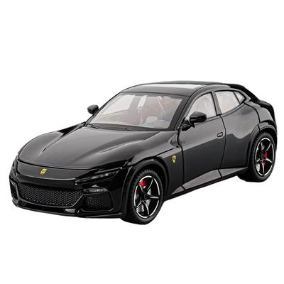 1/24 Purosangues FUV SUV Legierung Sportwagen Modell Diecast Metall Rennwagen Fahrzeuge Modell Sound und Licht Simulation Kinderspielzeug Geschenk