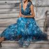 Summer Bohemian Vacation Wind Flower Lorita Dress Printed Dress
