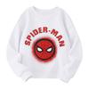 Boys and Girls Round Neck Plus Velvet Pullover Printed Top Sweatshirt