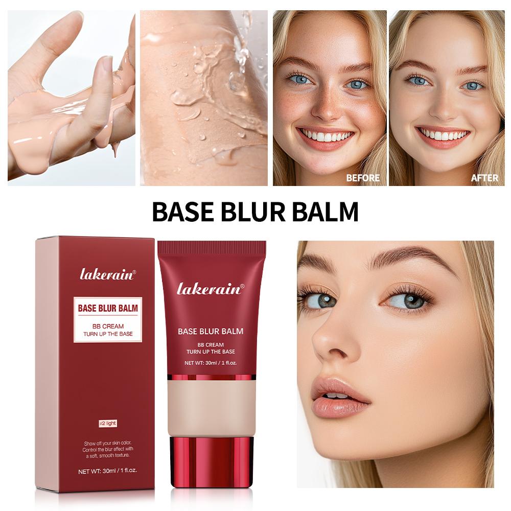 Long Lasting control oil OS Base Blurring Foundation Face Foundation Makeup Cream Cosmetics Black Skin Matte