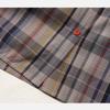 Women's Plaid Color Weave Pima Cotton Button-Up Long Sleeve Shirt - Autumn/Winter Collection, Style FSY51266