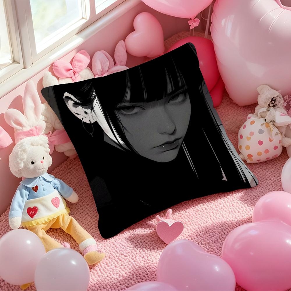 Cool HHyuga HHinata Pillow Case Soft Plush Fabric DoubleSided Printed Cushion Cover Warm Winter Sofa Pillow Case