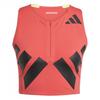 Womens/Ladies Adizero 3 Stripes Cropped Sleeveless Tank Top