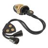 Archery Fingers Guard Protector Brass and Leather Archery Thumb Ring for Traditional Archery Equipment Outdoor