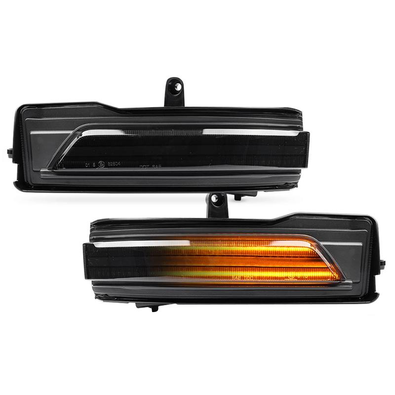 

2 шт. боковые зеркала заднего вида светодиодные указатели поворота автомобильные аксессуары последовательные динамические индикаторные лампы для Dodge Ram 1500 2019-2024