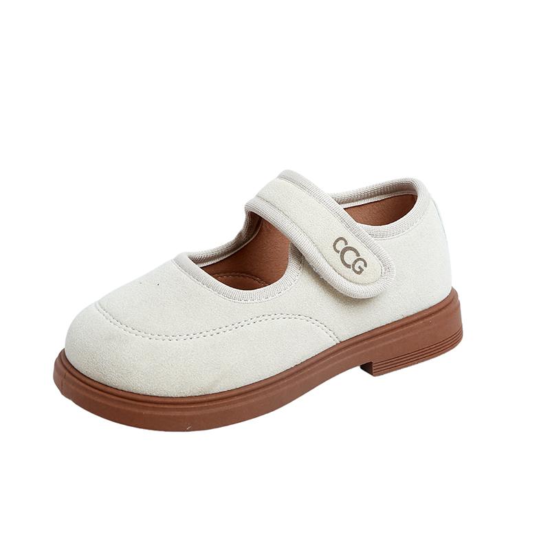 

Children s Little Leather Shoes New Girl s Shoes, Little Girl Princess Shoes, Baby Single Shoes, Soft soled Bean Shoes 22 белый