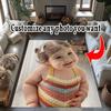 Customize Photos Customizable Photos Area Rug Suitable for Playrooms Study Room Entryway Dining Room Anti-slip Rug Decorate Offices