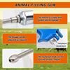 Verterinary Continuous Medicine Feeding Syringe for Gun Cow Pig Goat for Livestock Medicine Drenching Gun 5/10/20/30ml
