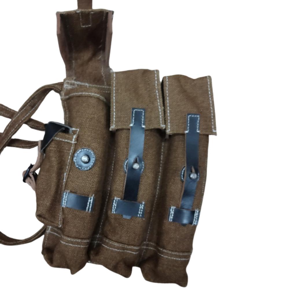 MP4 Magazine Ammo Pouches Jute Cotton - Reproduction EF-WV2X-B490