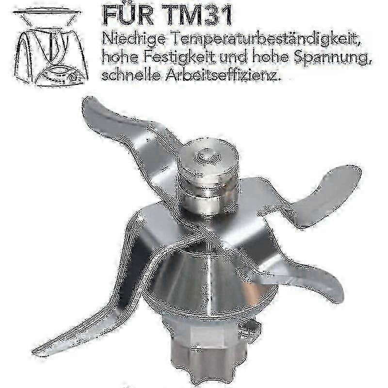 Original Vorwerk Thermomix TM31 Replacement Blade - Genuine Spare Part for TM31 Food Processor