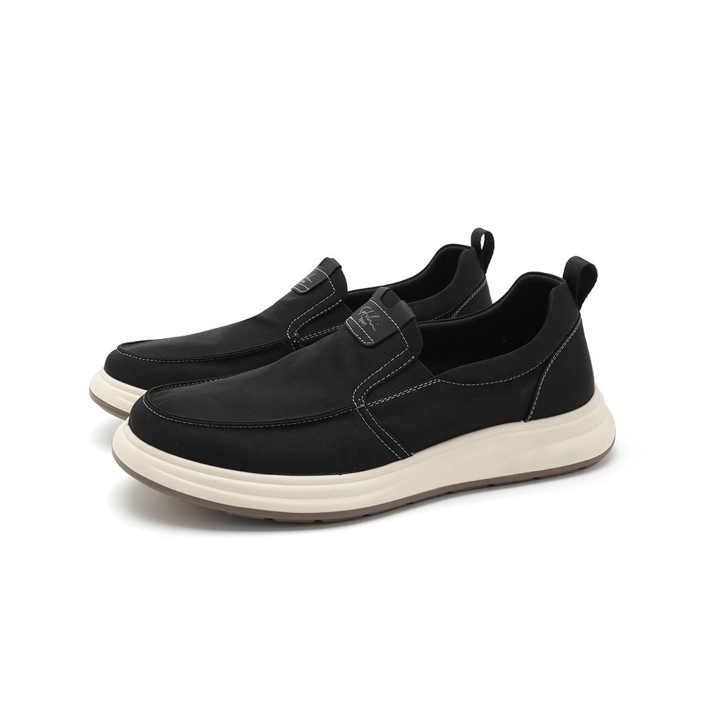 Lightweight and Versatile One Step Shoes: Summer Fabric Comfortable Men's Casual Shoes Soft and Lightweight Cloth Shoes