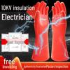10kV Hochspannungs-Elektriker-Isolierhandschuhe