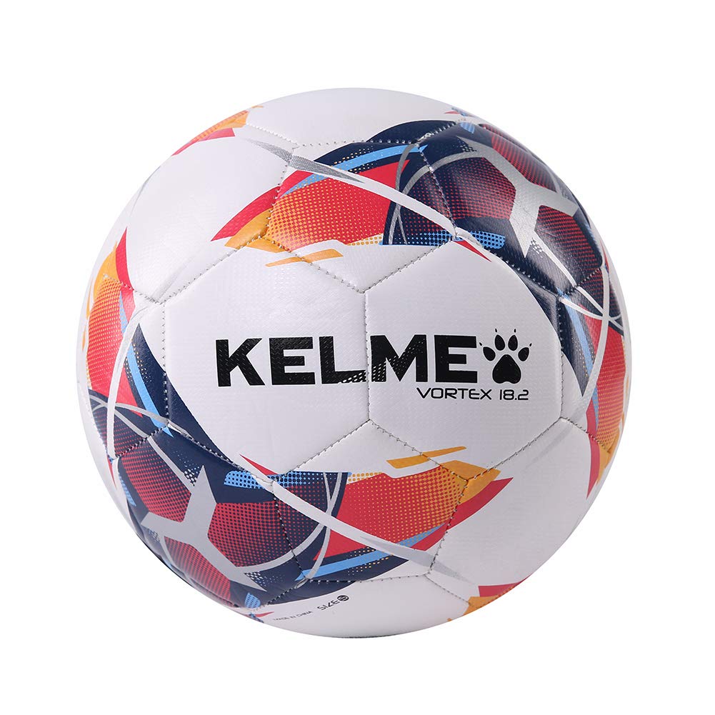 KELME Soccer Size 4 and Adult Sports Size Ball, 5, Ball, Wear-Resistant (9886130, Navy/Red, 4)