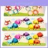 Wooden Caterpillar Number Matching Puzzle Educational Toy For Kids Learning And Development