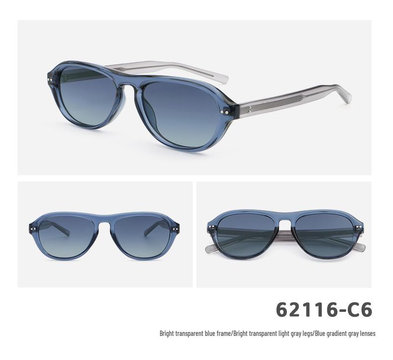 Trendy Men's and Women's Large Frame UV Protection Fashion Sunglasses