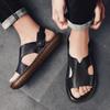 Summer men's sandals Comfortable anti slip flat bottom Daily office  Outdoor leisure beach walking men's shoes Quality shoes
