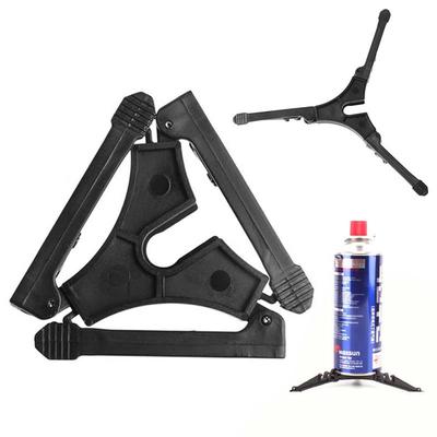 ABS Folding Canister Stand Tripod Gas Tank Bracket Shelf Outdoor Stove Holder