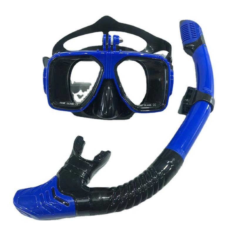 Snorkel Mask Anti-Fog Diving Glasses Professional Snorkeling Gear Swimming