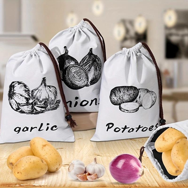 1/3pcs Multi Functional Vegetable Storage Bag, Reusable Vegetable Preservation Storage Bag, Food Kitchen Storage, Food Cover