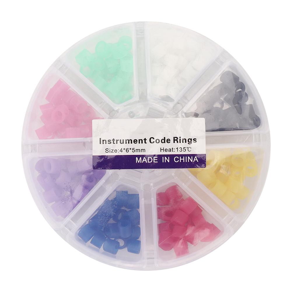 

160pcs Dental Color Code Rings Autoclavable Disinfection Orthodontic Accessory