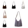 Large Capacity Pillow Shoulder Bag Pillow Bag Tote Bag Fashion PU Dumpling Bag  Streetwear