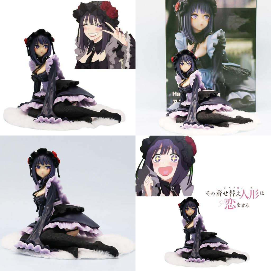 Black River Droplet Kido Kawamiumi Anime Character Pvc Model Figure 11.5cm