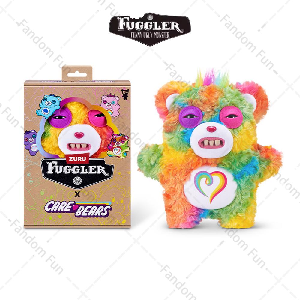 Fuggler Poupée Peluche Mixte Originale Les Supers Nanas Chat de Ruelle Old Fogiess Fuggstars Monstre à Dents Moches Peluche Cadeau 20-23cm