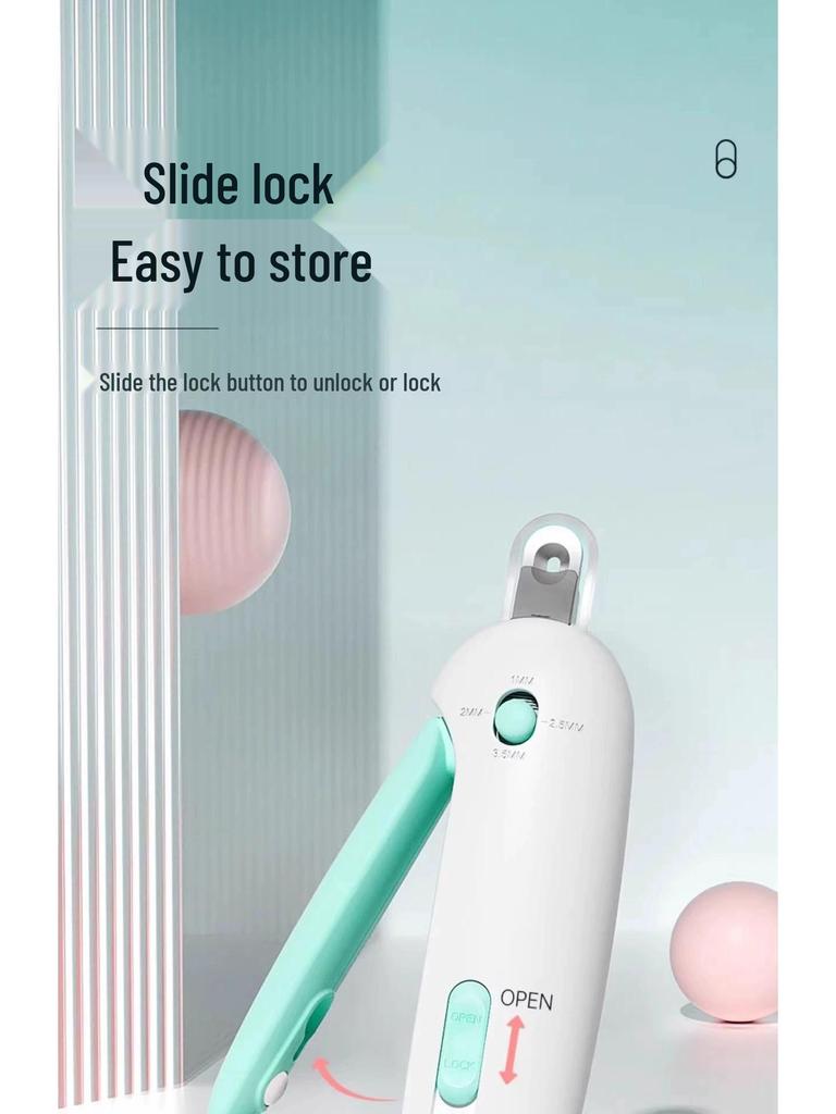 Adjustable Pet Nail Clippers for Small Animals - Beginner Rabbit & Cat Nail Care Tool