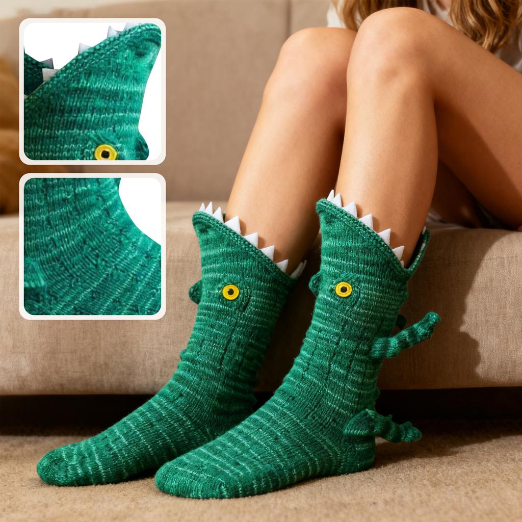Animal Socks Plush Crochet Animal Socks Cute Animal Socks